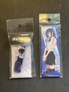 チェンソーマン レゼ 缶バッチ　アクリルキーホルダー