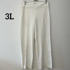 海外古着　 ホワイト スラックス レディースパンツカジュアル　10R（3L相当）