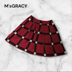 2025年最新】M'S GRACY 柄：チェック フレアスカートの人気アイテム