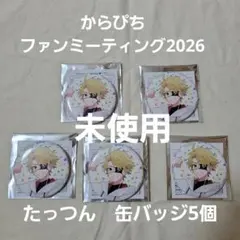 たっつん　缶バッジ　からぴち　ファンミーティング　ファンミ　カラフルピーチ