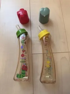 【used品】bettaカラフルキャラクター哺乳瓶2本セット