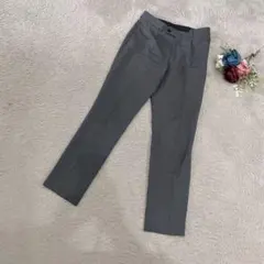 SUIT SELECT 良品　スラックスパンツ　グレー　S相当　春夏　日本製