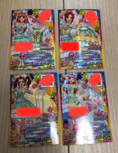 アイカツスターズ ピンクフレッシュピーチコーデ 2枚セット 非売品