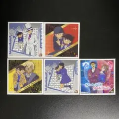 名探偵コナン シールコレクション1・2 レア 5点セット まとめ売り ②