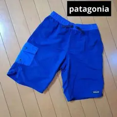 パタゴニア　キッズ水着　サーフパンツ　M　140　patagonia　ブルー