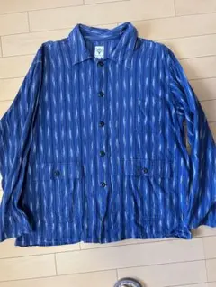 South2 West8 ストライプ シャツジャケット ネペンテス Sのサムネイル