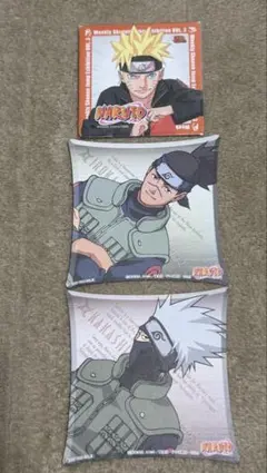 うみのイルカ コースター 3種セット NARUTO ナルトのサムネイル