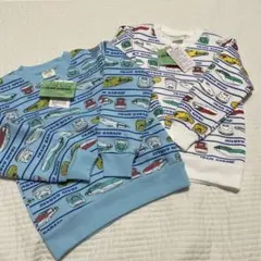 【新品未使用】新幹線　裏起毛トレーナー　110