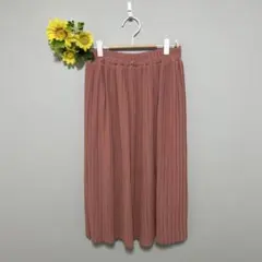 【E hyphen world gallery】プリーツスカート　ピンク　美品
