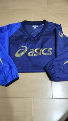 asics ピステ・ウィンドブレーカー ネイビー/ブルー