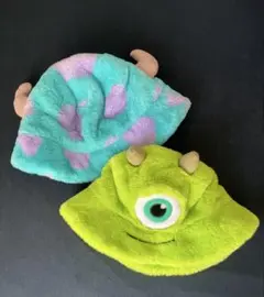 モンスターズインクマイク サリー 帽子 2点セット ディズニー 被り物 USJ