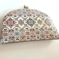 ミナペルホネン がま口メガネケース ハンドメイド jungle relief