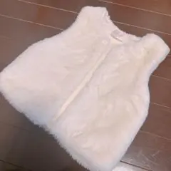 ホワイトファーベスト 90サイズ
