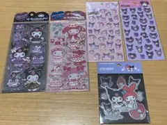 サンリオ　マイメロディ　クロミ　立体シール　おまとめ