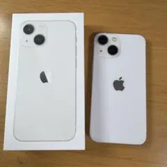 Apple iPhone 13mini ホワイト 本体 箱付き