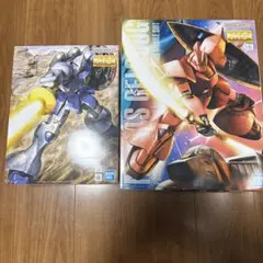MG MS-14S ゲルググ & YMS-15 ギャン 2点セットのサムネイル