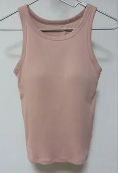 UNIQLO（ユニクロ）アメリカンスリーブ　ピンク Mのサムネイル