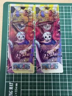 ワンピース ONE PIECE シオリ　二枚