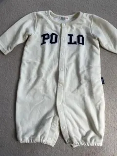 POLO Baby ロンパース カバーオール ホワイト 男女兼用のサムネイル