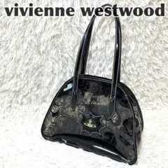 レア✨vivienne westwood ハンドバッグ クリアバッグ 総柄 - メルカリ