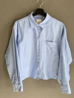 ユニクロ JW ANDERSON オックスフォードシャツ ブルー