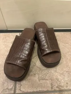 LOWRYS FARM 厚底サンダル 23.5〜24cm