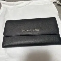 MICHAEL KORS ブラック 長財布