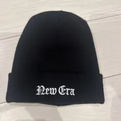 New Era ニット帽 ブラック