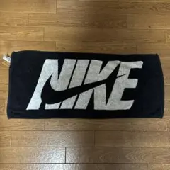 NIKE フェイスタオル リバーシブル ブラック グレーのサムネイル