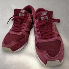 【大特価】New Balance ニューバランス スニーカー 24cm レッド