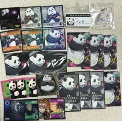 呪術廻戦 カード ステッカー 等 まとめ売り パンダ