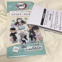 鬼滅の刃　ローソン限定　アクリルキーホルダー　栗花落カナヲ