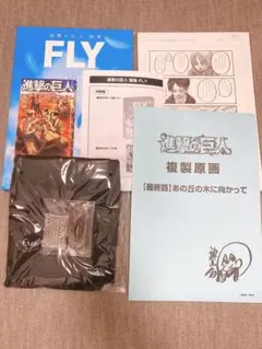 【フルセット】進撃の巨人 画集 FLY (ダンボールのみ無し) バラ売り不可
