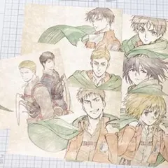 進撃の巨人 アニメイト フェア特典 ポストカード　全種類セット