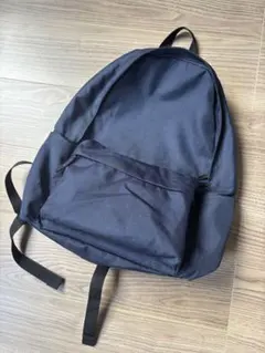 【廃盤色】無印良品　肩の負担を軽くする撥水リュック　 ネイビー
