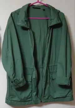 フード付きモッズコート