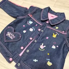 mezzo piano baby デニムジャケット