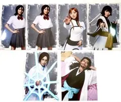 BLEACH ブリミュ ルキア 織姫 砕蜂 雨竜 京楽 ブロマイド