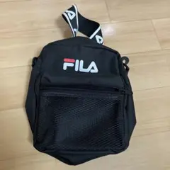 FILA ブラック ショルダーバッグ