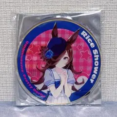 ウマ娘 ハート型缶バッジ ライスシャワー - メルカリ
