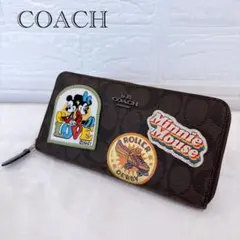 限定 コラボCOACH Disney 長財布 F31350 限定 ディズニーのサムネイル