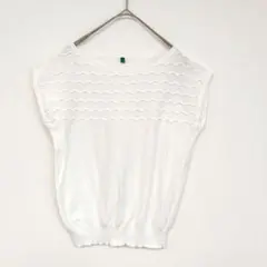 UNITED COLORS OF BENETTON　サマーニット　ノースリーブのサムネイル