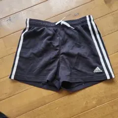adidas ハーフパンツ 150 ブラック