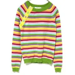 MAX&Co. カシミヤ100% ボーダーニット Mのサムネイル