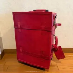 シフレ　ユーラシアトランク　レッド　豚革　希少商品　レトロキャリートランクのサムネイル