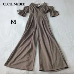 CECIL McBEE オールインワン M カシュクール ワイド ベージュのサムネイル