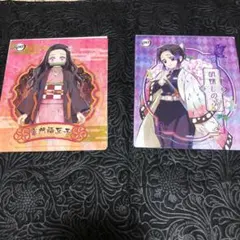 鬼滅の刃　マグネット　竈門ねずこ　胡蝶しのぶ