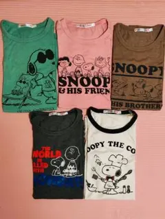 ユニクロ スヌーピーTシャツセット売り メンズS