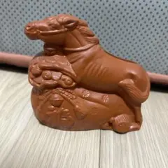 常滑焼　午(ウマ)　馬　うま　干支置物　縁起物　貯金箱