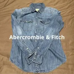 Abercrombie & Fitch デニム長袖シャツ　XSサイズ